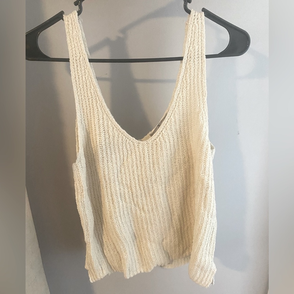 V-Neck Sweater Tank